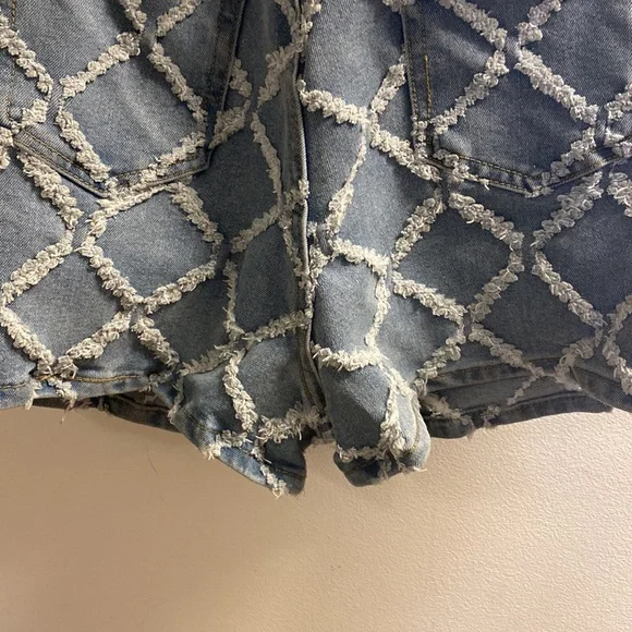 Pattern Short Jeans - Picture 5 of 5